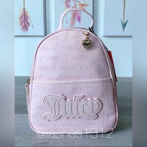 JUICY COUTURE Bag Upgrade U Medium Backpack - Light Pink